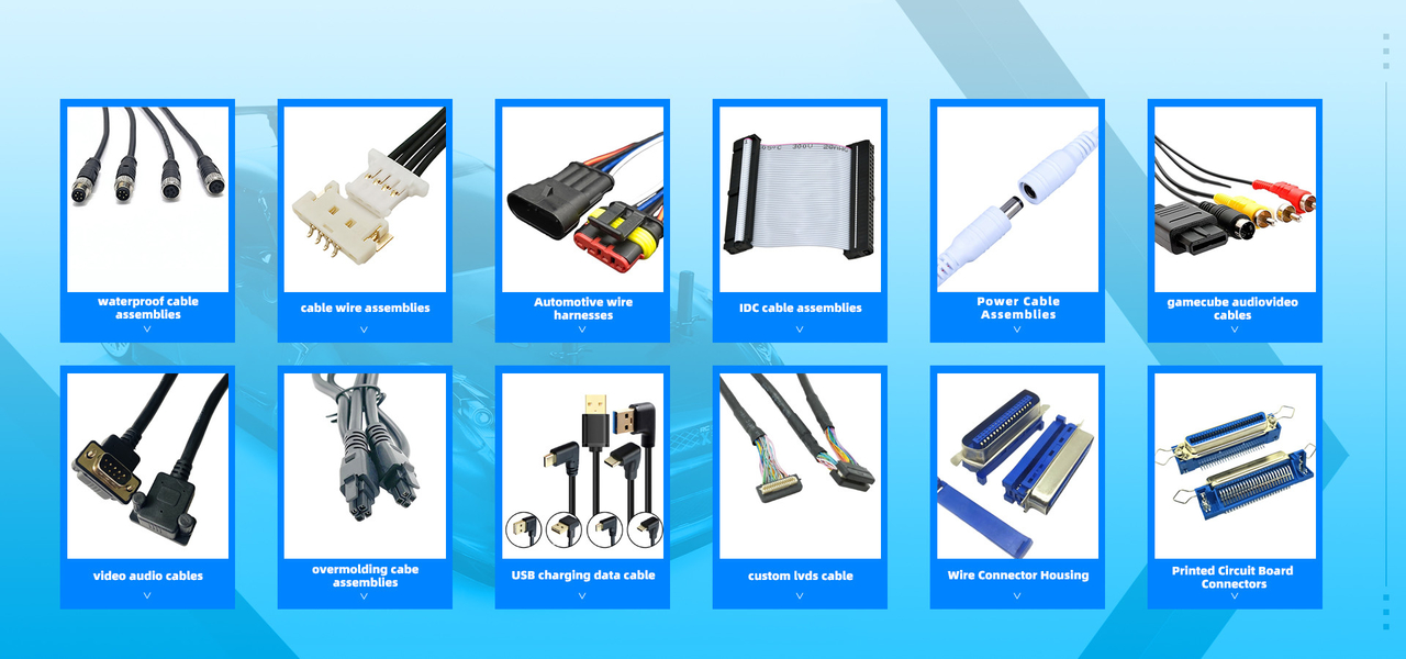 Asambleas de cable impermeables