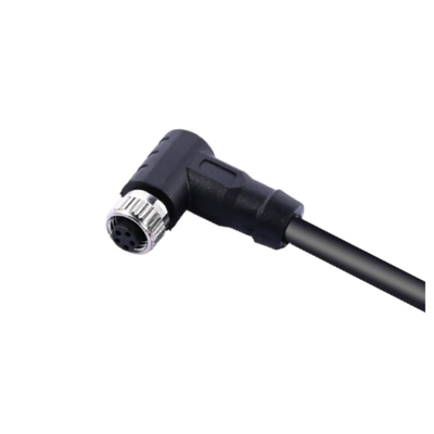 IP67 el conector impermeable del cable M8 telegrafía 5 Pin Female Molding Shield que la chaqueta de PVC telegrafía la vespa eléctrica de la bici