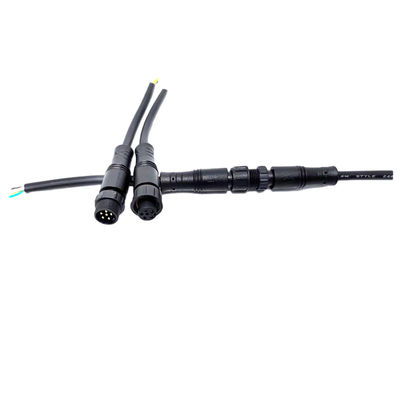6 cable de extensión impermeable del Pin M10 longitud de 4 pies para el acoplamiento rápido de la bici de E