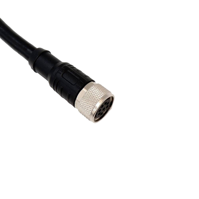 Varón industrial impermeable de la cubierta de PVC del grado de la asamblea de cable de Shell M5 M16 del metal a la hembra