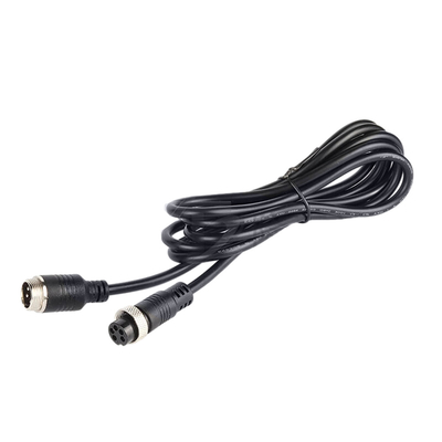 Hembra recta de cable Gx16 de las asambleas los 3Ft del metal impermeable eléctrico de la longitud M16