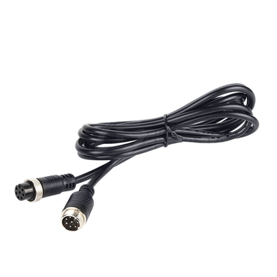 Hembra recta de cable Gx16 de las asambleas los 3Ft del metal impermeable eléctrico de la longitud M16