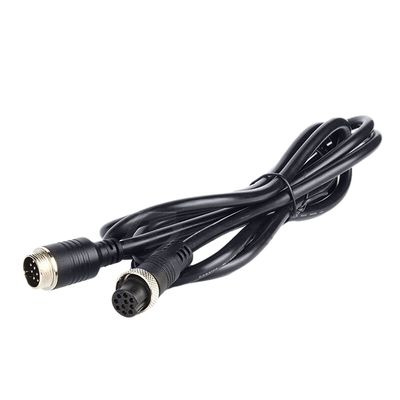 Hembra recta de cable Gx16 de las asambleas los 3Ft del metal impermeable eléctrico de la longitud M16