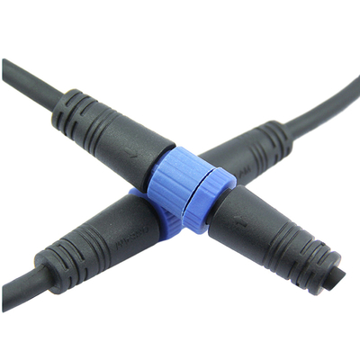 2 Pin 3 Pin Power Conjuntos de cables a prueba de agua, arneses verdes del alambre del conector de la energía XH
