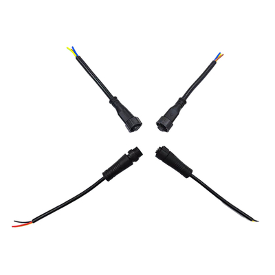 Fuente de alimentación impermeable al aire libre pura del cable de Custom Color M6 del conductor de cobre para el equipo de la detección del faro