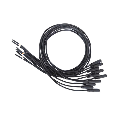 Fuente de alimentación impermeable al aire libre pura del cable de Custom Color M6 del conductor de cobre para el equipo de la detección del faro