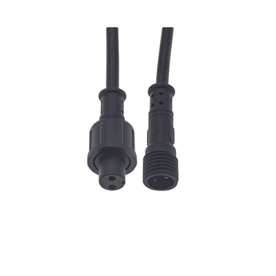 Tira impermeable de la luz del Pin 4 Pin For LED del Pin 3 de las asambleas de cable del PVC M11 2