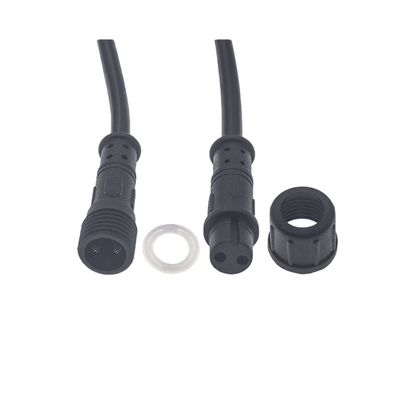 Tira impermeable de la luz del Pin 4 Pin For LED del Pin 3 de las asambleas de cable del PVC M11 2