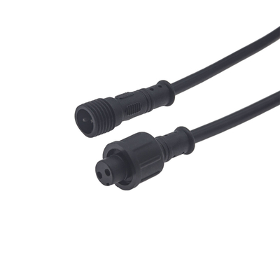 Tira impermeable de la luz del Pin 4 Pin For LED del Pin 3 de las asambleas de cable del PVC M11 2