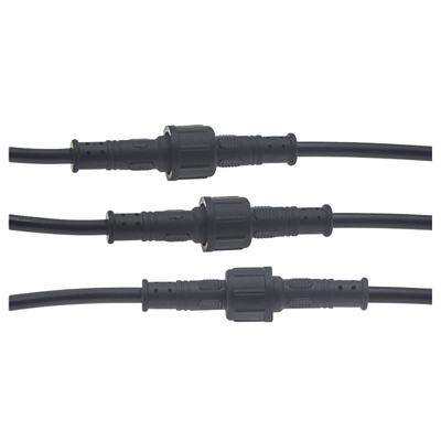 Tira impermeable de la luz del Pin 4 Pin For LED del Pin 3 de las asambleas de cable del PVC M11 2