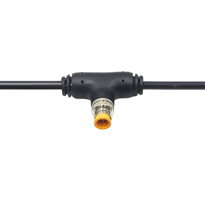 Varón al cordón eléctrico impermeable femenino, cables impermeables M16 con la longitud del 100cm