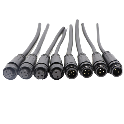 Asambleas de cable impermeables de encargo de 3 amperios para el equipo mecánico de la comunicación del LED