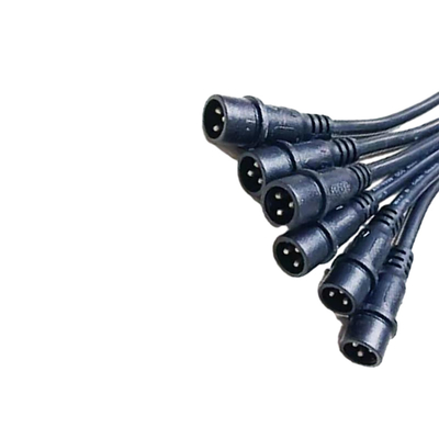 poder del 1M Long Black Color usando las asambleas de cable impermeables al aire libre multiclavijas M18