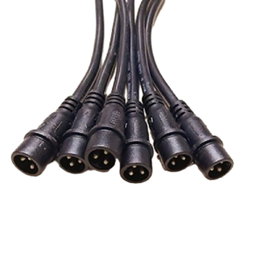 poder del 1M Long Black Color usando las asambleas de cable impermeables al aire libre multiclavijas M18