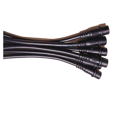 poder del 1M Long Black Color usando las asambleas de cable impermeables al aire libre multiclavijas M18