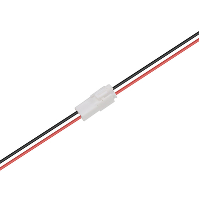 asambleas del alambre del cable de la longitud de 200m m con el material de cobre puro del conector de la echada pH de 2.0m m