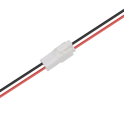 asambleas del alambre del cable de la longitud de 200m m con el material de cobre puro del conector de la echada pH de 2.0m m