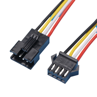 Longitud negra de las alternativas 250m m de Jst SM de la echada de las asambleas de cable de alambre del color 2.5m m