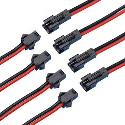 Longitud negra de las alternativas 250m m de Jst SM de la echada de las asambleas de cable de alambre del color 2.5m m