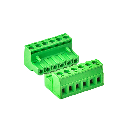 Echada del alambre XK2EDGA 5.08M M del conector del bloque de terminales del PWB del color verde