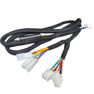 arneses automotrices del alambre del 1M Length Black Jacket para el coche de Corolla Camry Reiling