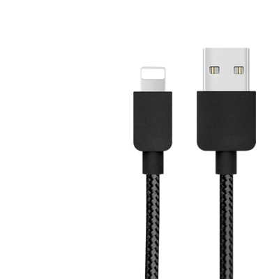 El cable de datos de carga rápido del OEM, el USB micro de nylon telegrafía 2.4A para Iphone