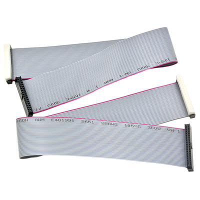 asamblea de cable plana de cinta de 2.0m m IDC 04P IDC a 64P IDC para el ordenador automotriz