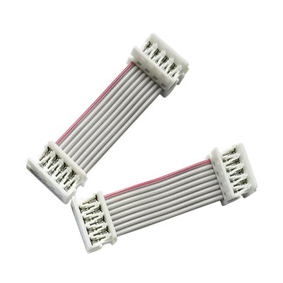 Echada plana Grey Color de la longitud 2.54m m 1.27m m de los cables de cinta UL2651 el 15cm
