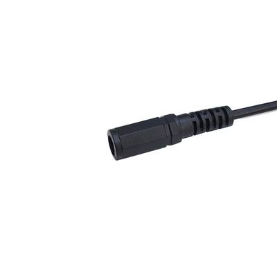 Enchufe de las asambleas de cable de la corriente continua de DC5521 DC5525 5.5×2.5 milímetro para abrir el adaptador