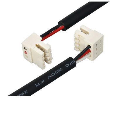 asambleas de cable de la longitud IDC de los 30cm con el conector de poder beige de Lumberg 3515 del color