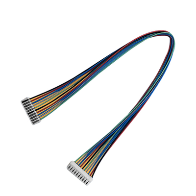 indicador del arnés de cable AWG30 de la echada IDC de 1.0m m con el conector de JST SSR IDC