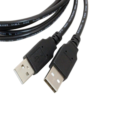 Cable dual del puerto de USB de la prenda impermeable USB2.0 1 metro para la motocicleta del coche