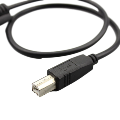 Hembra de encargo de las asambleas de cable de RS232 Overmolding DB9 al tipo masculino del USB 2,0 B