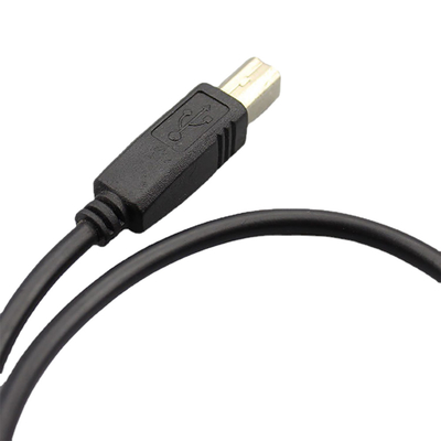 Hembra de encargo de las asambleas de cable de RS232 Overmolding DB9 al tipo masculino del USB 2,0 B