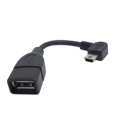 Los mini datos de la carga por USB de OTG telegrafían a una hembra al varón de B para el coche MP3 MP4