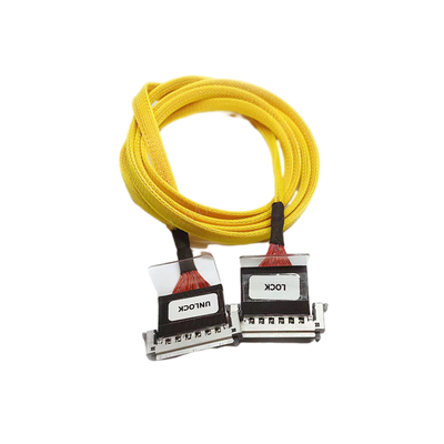 Cable del FUEGO 51P LCD LVDS para la alta pantalla coaxial de la definición 4K