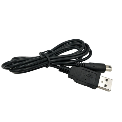 varón trenzado de Cable Type C USB 2,0 del regulador de los 2m Gamecube al varón 6pin