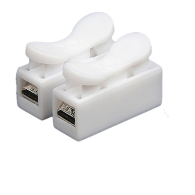 5 uno mismo de vivienda de Screwless del conector del alambre del Pin CH2 que cierra el terminal del empuje para la iluminación del LED