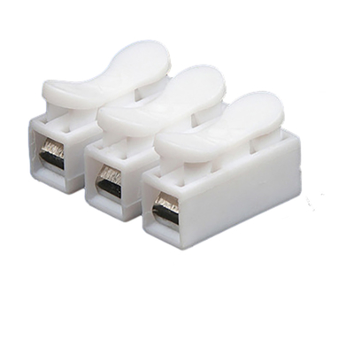 5 uno mismo de vivienda de Screwless del conector del alambre del Pin CH2 que cierra el terminal del empuje para la iluminación del LED