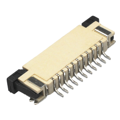 Conector del Pin FFC de la INMERSIÓN 40 de SMT ZIF con la echada de 0.5m m 0.8m m 1.0m m