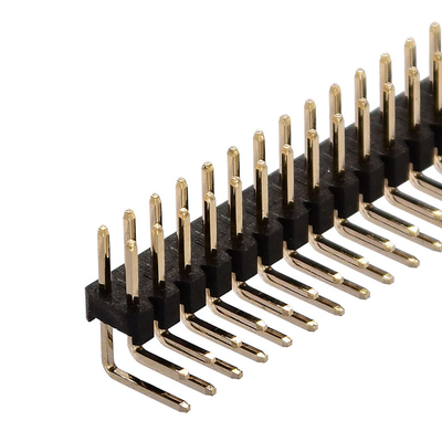 Conectores impresos industriales de la placa de circuito con la echada Pin Header de 2.00m m 2.54m m