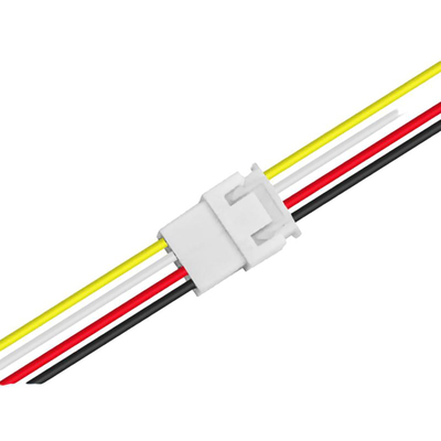 Conjunto de cables de alambre ignífugo con conectores de luz dorada o de estaño