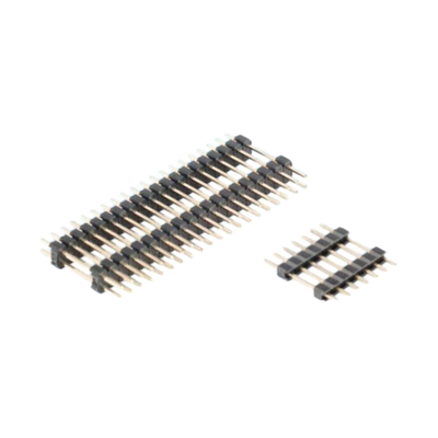 Conector de PCB Flash de oro de 2.0 mm Pitch a través del encabezado del pin de agujero de 2.54 mm Pitch Male