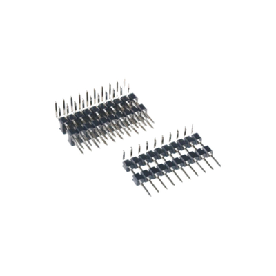 2.54mm Pitch PCB Connector SMT Pin Header Dos filas Hombre 1A-10A