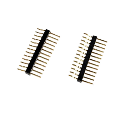 2.54mm Pitch PCB Connector SMT Pin Header Dos filas Hombre 1A-10A
