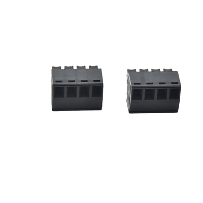 Color negro 3.50mm Pitch Mueble de conector de cable femenino masculino para el hogar