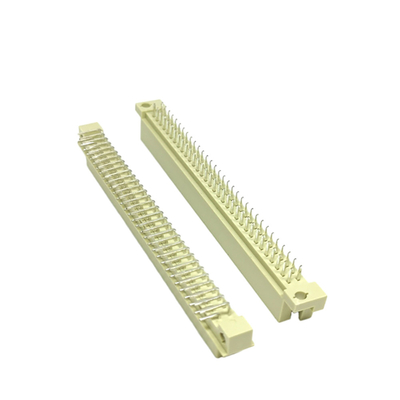 Din41612 2.54mm Pitch DIN conector 48 pines femenino 3 filas tipo de toma de corriente C a través del agujero de la bandeja vertical de embalaje