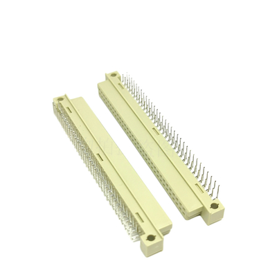 Din41612 2.54mm Pitch DIN conector 48 pines femenino 3 filas tipo de toma de corriente C a través del agujero de la bandeja vertical de embalaje