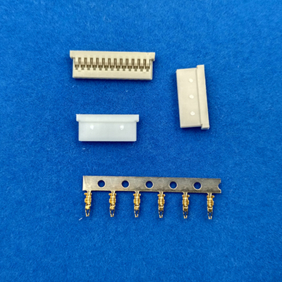 Conector de cable de toma de corriente femenino de 1,25 mm Pitch DF14 Conector Equivalente hogar 40C a 85C