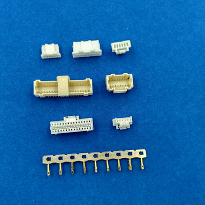 1.0mm alambre de paso a la caja del conector de la tabla equivalente para Molex 501189 con contacto de latón PA66